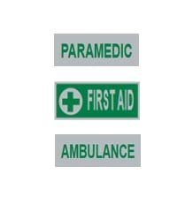 Hi-Viz Reflective Breast Badges | Green